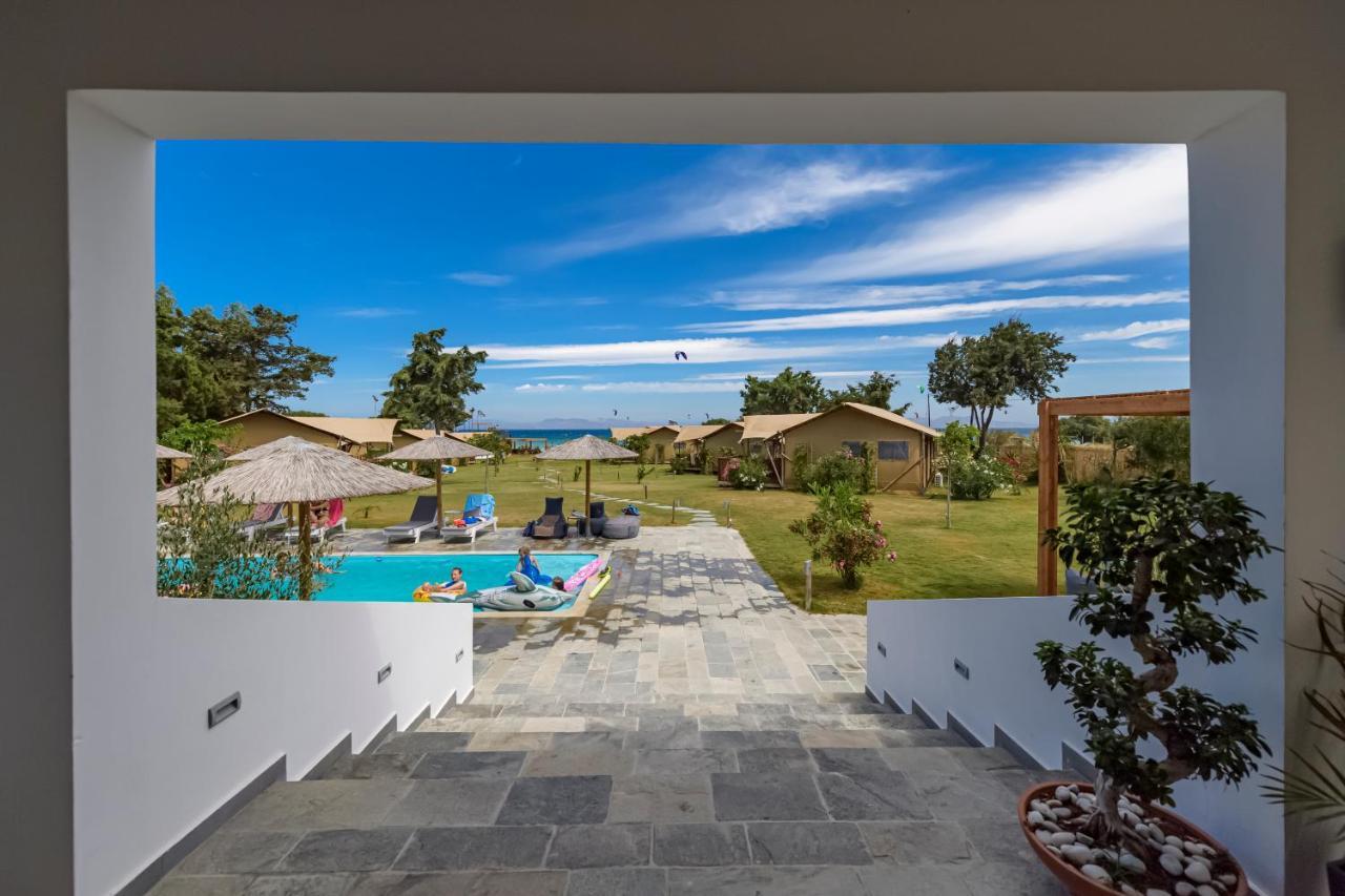 Logos Beach Village Theológos エクステリア 写真